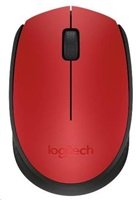 Logitech Wireless Mouse M171, red