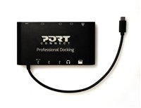 PORT dokovací stanice 8v1 ,LAN, HDMI, mini Display Port, VGA, USB-C 60W, 3x USB-A,