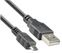 PREMIUMCORD Kabel micro USB 2.0, A-B 1,5m kabel navržený pro rychlé nabíjení