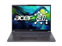ACER NTB Aspire 16 (A16-71M-58EF),Ultra5-115U,16"WUXGA+,16GB,512GB SSD,Intel Graphics,W11H,Gray