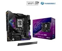 ASRock MB Sc LGA1851 Z890M RIPTIDE WIFI, Intel Z890, 4xDDR5, 1xDP, 1xHDMI, 2xThunderbolt, WI-FI, mATX