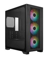 Cooler Master case Elite 301, mini-ITX, 3x 120mm ARGB Fan, bez zdroje, černá