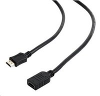 GEMBIRD Kabel prodlužovací HDMI - HDMI 4,5m (zlacené konektory, stíněný)