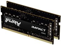 KINGSTON SODIMM DDR4 16GB (Kit of 2) 2666MT/s CL15 FURY Impact