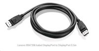 LENOVO adaptér DisplayPort to DisplayPort - přenos signálu přes DP na DP, 0.5metru