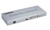 PREMIUMCORD HDMI 1 vstup - 4 výstupy, Video Wall controller