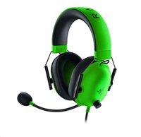 RAZER sluchátka Blackshark V2 X, drátové, zelená