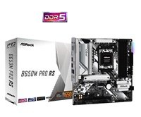 ASRock MB Sc AM5 B650M PRO RS, AMD B650, 4xDDR5, 1xDP, 1xHDMI, mATX