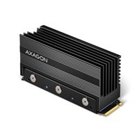 AXAGON CLR-M2XL, hliníkový pasivní chladič pro jedno i oboustranný M.2 SSD disk, výška 36 mm