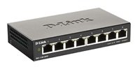 D-Link DGS-1100-08V2 8-port Gigabit Smart Managed switch, fanless