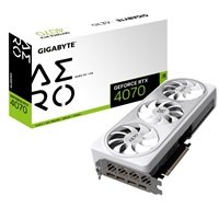 GIGABYTE VGA NVIDIA GeForce RTX 4070 AERO OC 12G, 12G GDDR6X, 3xDP, 1xHDMI