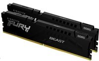 KINGSTON DIMM DDR5 32GB (Kit of 2) 5200MT/s CL36 FURY Beast Černá EXPO