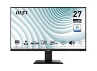 MSI LCD PRO MP273A, 27" 1920x1080, IPS, 100Hz, 1ms, VESA 75x75mm, N/A, Black