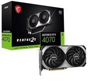 MSI VGA NVIDIA GeForce RTX 4070 VENTUS 2X E 12G OC, 12G GDDR6X, 3xDP, 1xHDMI