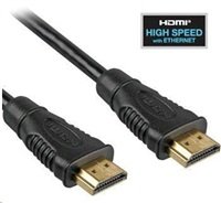 PREMIUMCORD Kabel HDMI 25m High Speed + Ethernet (v1.4), zlacené konektory