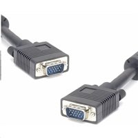 PREMIUMCORD Kabel k monitoru HQ (Coax) 2x ferrit,SVGA 15p, DDC2,3xCoax+8žil, 2m