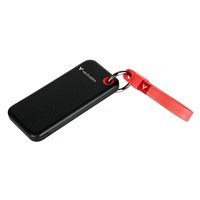 VERBATIM externí SSD 1TB Pocket USB3.2 Gen 2, černá/červená
