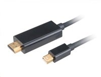 AKASA Kabel 4K Mini DisplayPort na HDMI active, adaptér, 1.8m