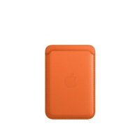 APPLE iPhone kožená peněženka s MagSafe - Orange