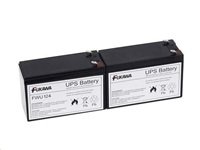 Baterie - FUKAWA FWU-124 sada baterií za APCRBC124 (12V/9Ah, 2ks)