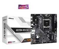 BAZAR - ASRock MB Sc AM5 A620M-HDV/M.2, AMD A620, 2xDDR5, HDMI, DP - Po opravě (Bez příšlušenství)