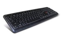 BAZAR - C-TECH klávesnice KB-102 USB, slim, black, CZ/SK "POŠKOZENÝ OBAL"