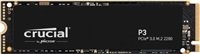 CRUCIAL SSD 1TB P3, M.2 2280, PCIe Gen3x4, R:3500/W:3000MB/s