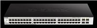 D-Link DGS-1210-52/ME/E 48-Port 10/100/1000BASE-T + 4-Port 1 Gbps SFP Ports Metro Ethernet