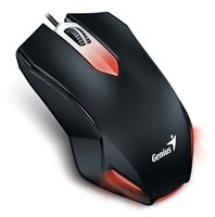 GENIUS myš X-G200 gaming/ drátová/ 1000 dpi/ USB/ černá