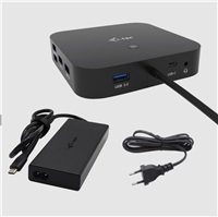 i-tec USB-C HDMI + Dual DP Docking Station + PD 100 W + Universal Charger 112 W