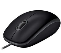 Logitech Mouse B110 Silent, black