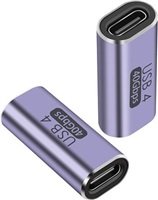 PremiumCord 40Gbps Aluminium USB-C Female - USB-C Female spojka