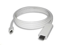 PREMIUMCORD Kabel Mini DisplayPort - HDMI 1m, bílý