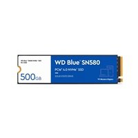 WD BLUE SSD NVMe 500GB PCIe SN580,Gen4 , (R:4000, W:3600MB/s)
