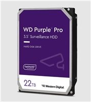 WD PURPLE PRO WD221PURP 22TB, SATA III 3.5", 512MB 7200RPM, 265MB/s, CMR