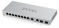 Zyxel XGS1210-12 12-port Gigabit Webmanaged Switch, 8x gigabit RJ45, 2x 2,5GbE RJ45, 2x SFP+