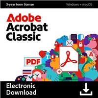 Acrobat Classic 2024 for ENT MP ENG COM Online FRL Term License (Set up as 36 month) 1 User, Level 1, 1-9