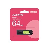 ADATA Flash Disk 64GB UC300, USB-C 3.2, černo-zelená