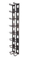 APC Vertical Cable Organizer, 8 Cable Rings, Zero U (Qty. 2)