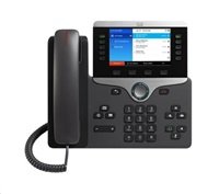 Cisco CP-8851-3PCC-K9=, VoIP telefon, 10line, 2x10/100/1000, 5" displej, Bluetooth, USB, PoE