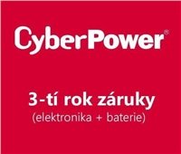 CyberPower 3. rok záruky pro BR1000ELCD, BR1000ELCD-FR