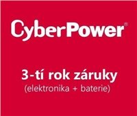 CyberPower 3. rok záruky pro BR1200ELCD, BR1200ELCD-FR, MPB20HVIEC6