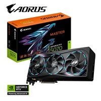 GIGABYTE VGA NVIDIA GeForce RTX 5070 MASTER 12G, 12G GDDR7, 3xDP, 1xHDMI