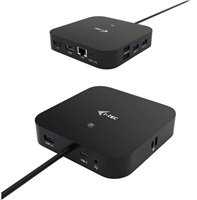 i-tec USB-C HDMI DP Docking Station, Power Delivery 100 W