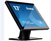 Iiyama dotykový monitor ProLite T1721MSC-B2, 43.2 cm (17''), Projected Capacitive, 10 TP, USB, kit (USB), black