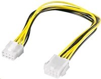 PREMIUMCORD Kabel napájecí interní 8pin, prodloužení 28cm