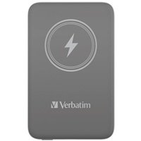 VERBATIM Powerbanka Charge 'n' Go, Magnetická, 10000 mAh, USB-C, Šedá