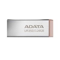 ADATA Flash Disk 128GB UR350, USB 3.2 Dash Drive, kov hnědá