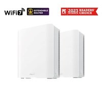 ASUS ZenWifi BT10 2-pack, WiFi7 Extendable Router, AiMesh, 2x WAN/LAN, 1x LAN, 1x 3.0