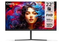 CHiQ 22" UltraSlim monitor 22F650 FHD, 100 Hz, Frameless, černý